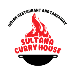Sultana Curry House logo.